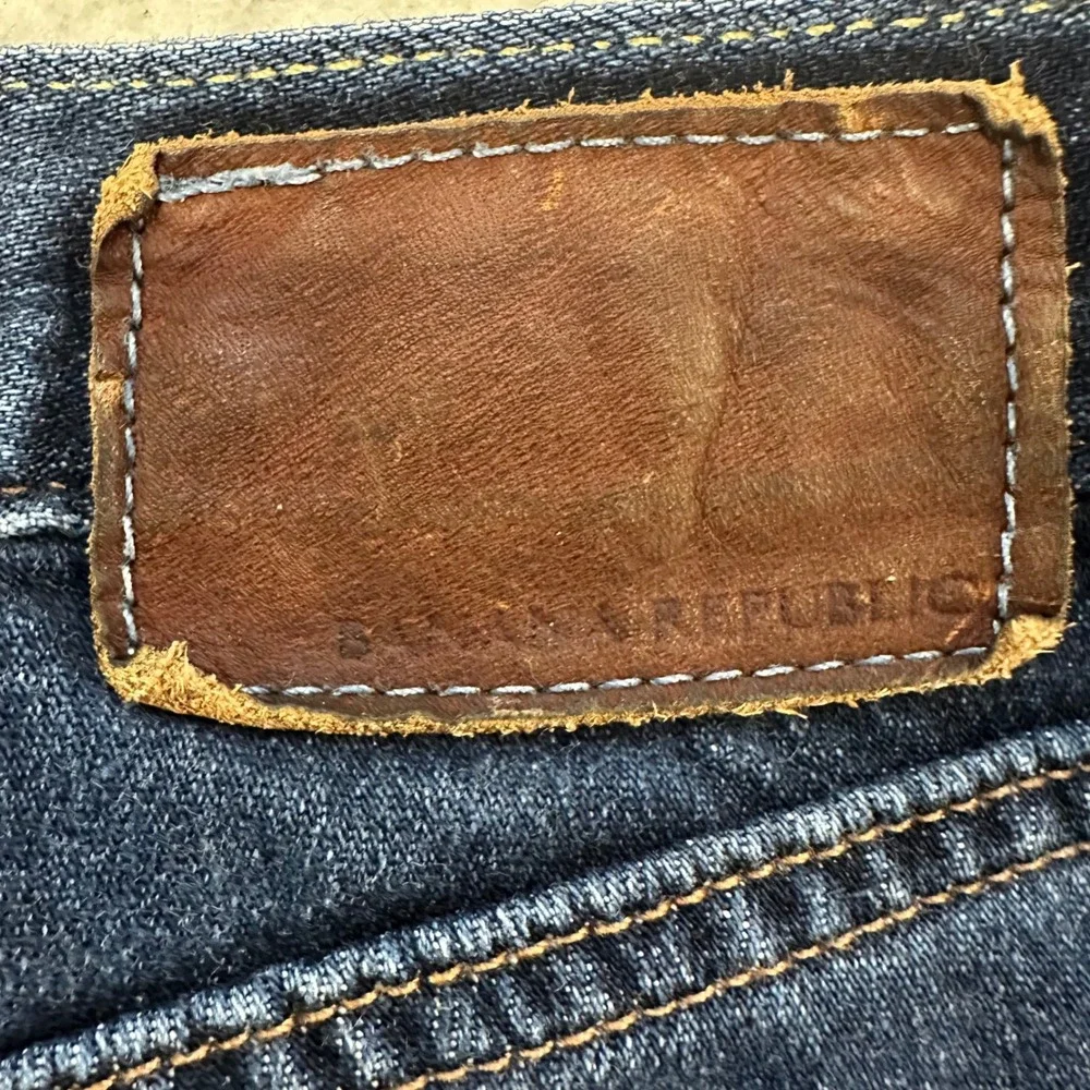 Banana Republic Vintage Mens Jeans‎ Size 33x32 measured Straight Dark Wash